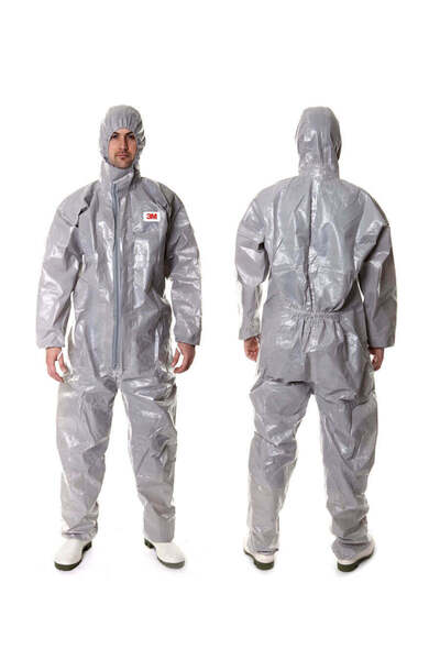 3M 4570 وزرة رمادية Tip3 (L)