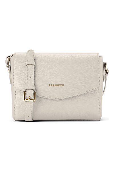 Lazarotti Bologna Leder Umhängetasche 22 cm