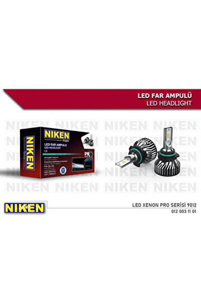 Niken 9012 Led Xenon Far Ampul Şimşek Etki Pro Serisi Uyumlu