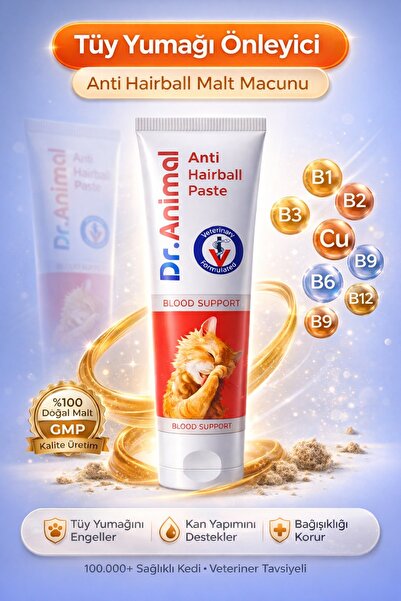Dr. Animal BLOOD SUPPORT PASTE 75 GR -KEDİ MALTI