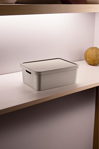 Smartware Stafi Multi-Purpose Box with Lid 12 Lt