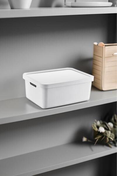 Smartware Stafi Multi-Purpose Box with Lid 12 Lt