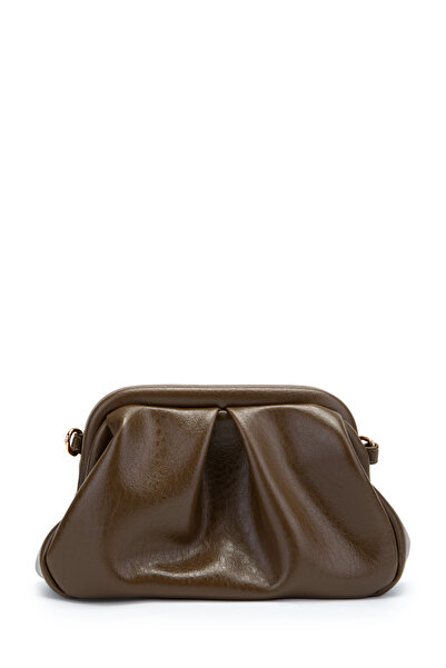 minebag Clutch Form cu curea lungă Degas Femei geantă Mink