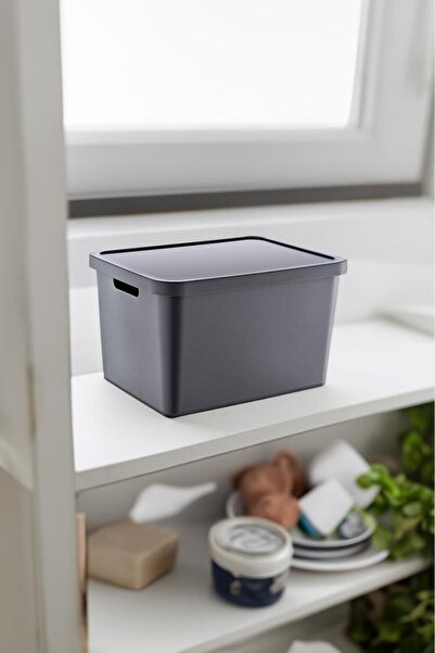 Smartware Stafi Multi-Purpose Box with Lid 18 Lt