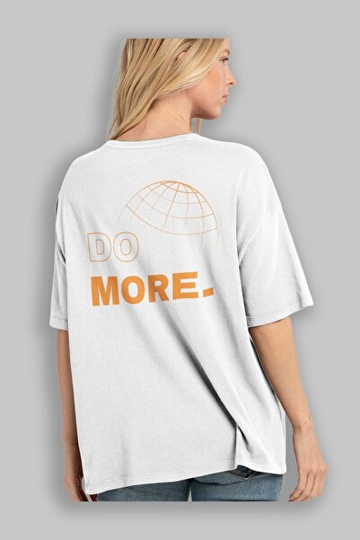 Ankhises Uradi više   Pisan nazad Štampano   Belo Oversize kroj T-shirt   Muš...