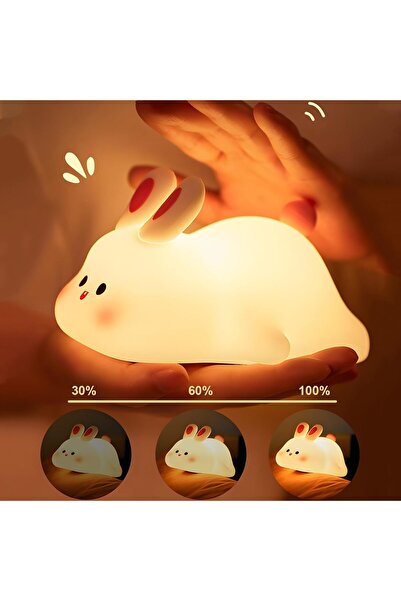 Sconion Silikon Tavşan Lamba