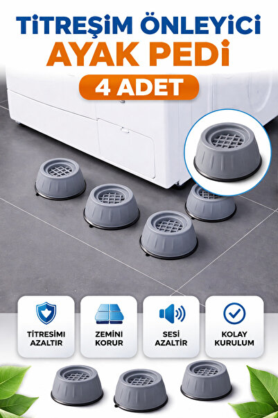 ÖRNEK MAĞAZA Çamaşır Makinesi Titreşim Önleyici Ve Koltuk Ayak Yükseltici Mas...