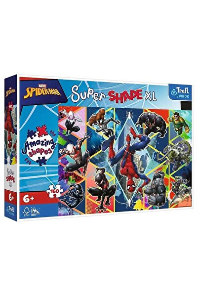 Genel Markalar Spiderman Xl Puzzle 160 Parça Kırmızı