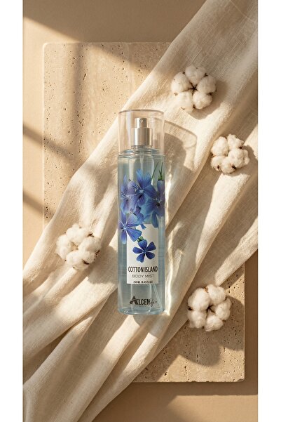 ALCEN LİFE Body Mist Pamuk Adası Vücut Spreyi 250 mL Cotton Island Ferah Kalı...