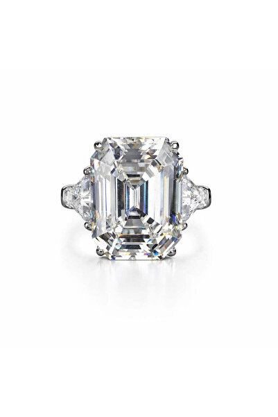 Pursehuit Inel argintiu, cu pietre de zirconiu, Signy C4 - 8 (circumferință: ...