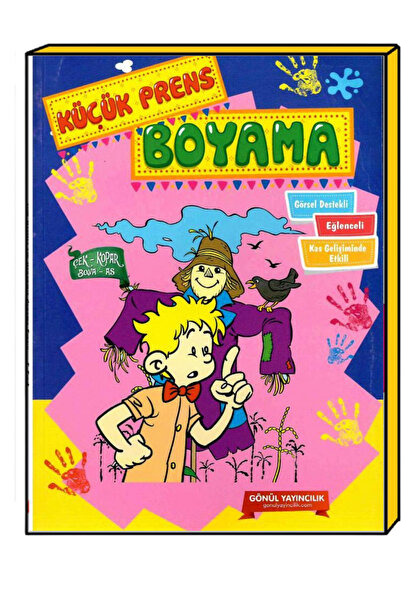 Yıldız Yayınları Boyama Kitabı Küçük prens Mor
