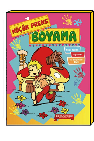 Yıldız Yayınları Coloring Book Little Prince Pink