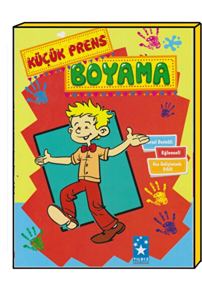 Yıldız Yayınları Coloring Book Little Prince Red