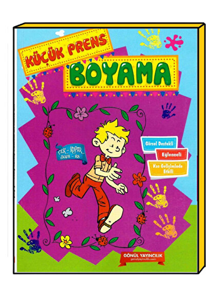 Yıldız Yayınları Coloring Book Little Prince Blue