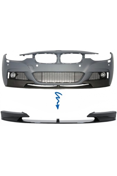 tuningset Eleron Bara Față compatibil cu BMW Seria 3 F30 Sedan F31 Touring 20...