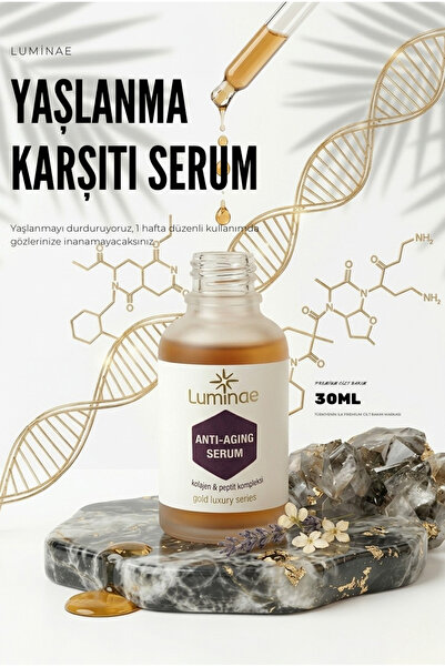 luminae Peptit & 4D Hyaluronik Asit Kırışıklık Karşıtı Botoks Etkili Anti-Agi...