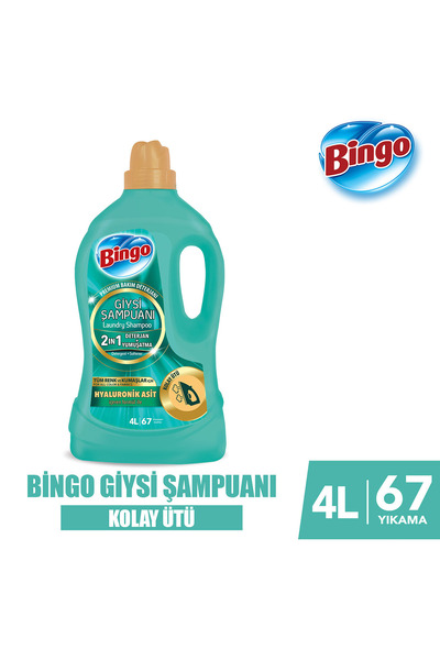 Bingo Giysi Şampuanı Kolay Ütü 4LX2