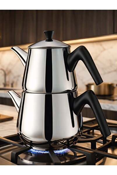 Brillant Maxi Size Steel Teapot