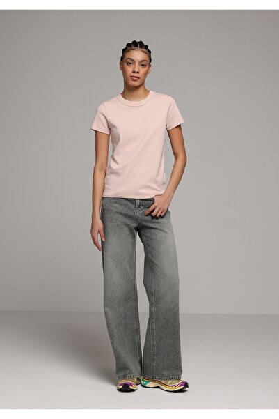 Colin's Дамски дънки със стандартна кройка от зелен каст деним