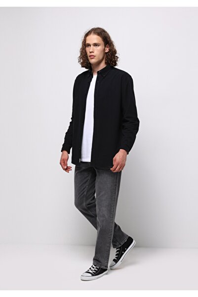 Colin's Ανδρικό τζιν παντελόνι ανθρακί χρώματος, χαλαρή εφαρμογή