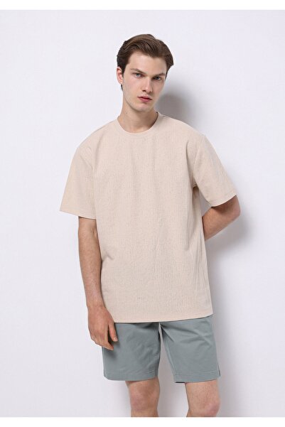 Colin's Ανδρικό μπλουζάκι με κοντό μανίκι Comfort Fit με στρογγυλή λαιμόκοψη