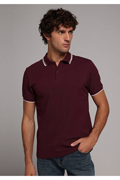 Colin's Регулярний крій, поло, прямий, чоловічий, фіолетовий, короткий рукав,...