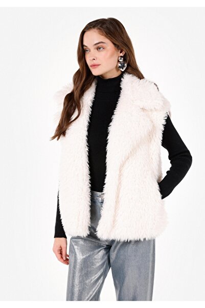 Colin's Regular Fit Shirt Neck Women's White Vest