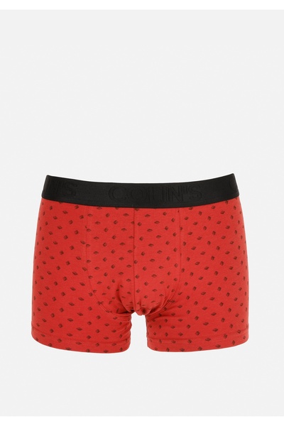 Colin's Мъжки боксерки с модерна кройка в оранжев цвят