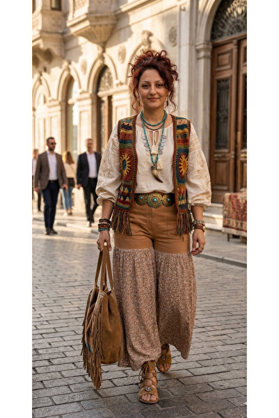ÇATI KATI Çatı Katı Vintage Boho Dreams Koleksiyonu & Bozkır Kızı Bohem Pantolon