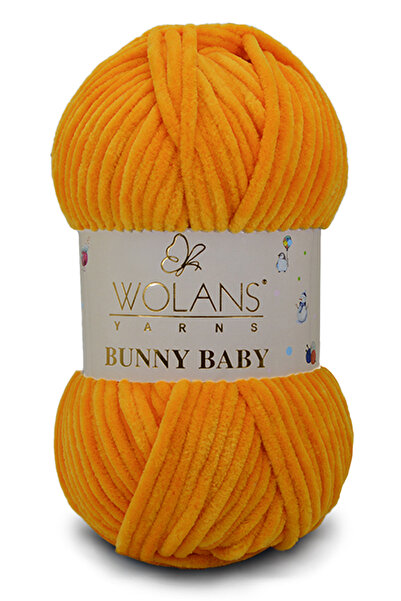 WOLANS 425 Orange Soft Velvet - Ipi Bunny Baby Knitting, Μαλακή κουβέρτα Ipi
