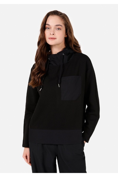 Colin's Чорна жіноча футболка з круглим вирізом