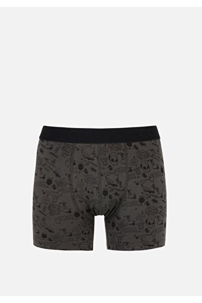 Colin's Modern Fit Erkek Antrasit Boxer