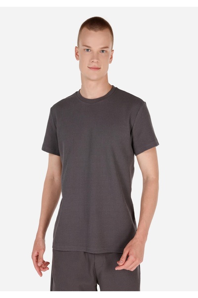 Colin's Мъжка тениска с къс ръкав, с обикновена кройка и обло деколте, в цвят...