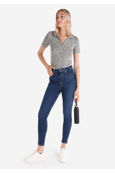 Colin's Скінні джинси з високою талією і вузькими штанинами для жінок