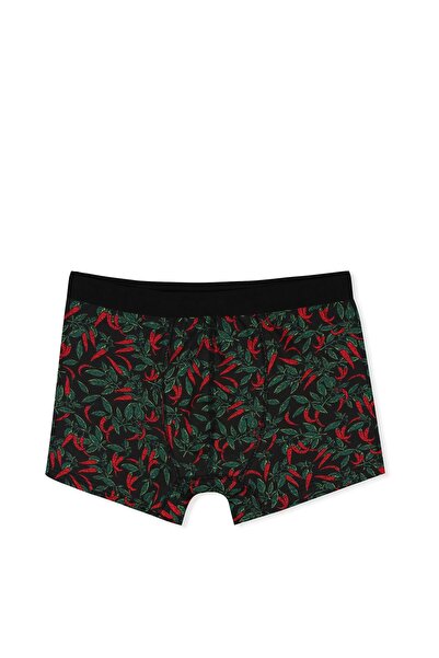 Colin's Сучасні чорні боксери з принтом для чоловіків