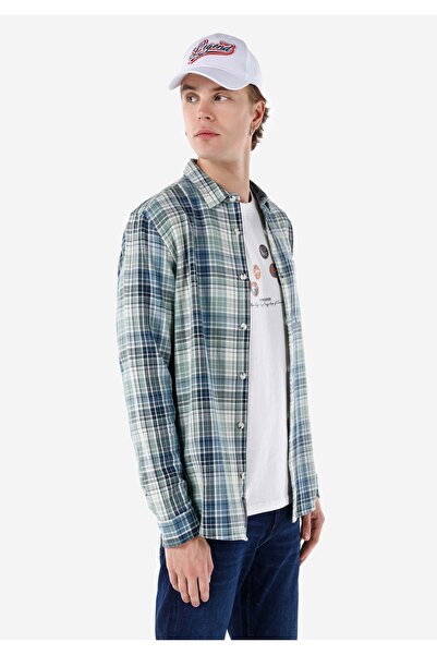 Colin's Мъжка риза - Многоцветна, С Дълъг Ръкав