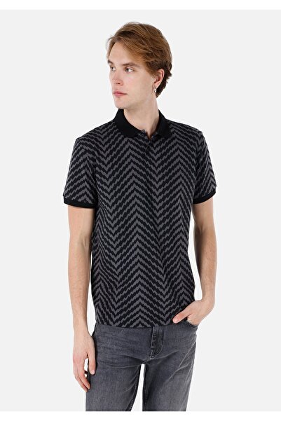 Colin's Ανδρικό κοντομάνικο μπλουζάκι Regular Fit Polo Neck