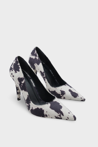 Capone Outfitters تالي بكعب متوسط ​​على شكل ستيليتو