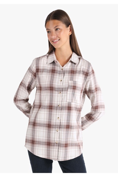 Colin's قميص نسائي بيج - موديل بأكمام واسعة