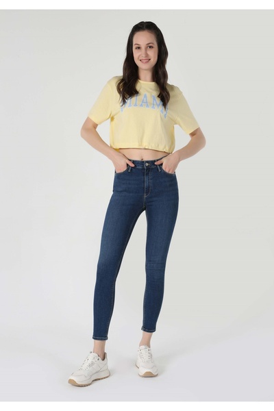 Colin's Скінні джинси середньої довжини з вузькими штанинами для жінок