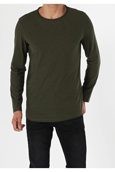 Colin's Ανδρικό μακρυμάνικο μπλουζάκι με κανονική εφαρμογή με στρογγυλή λαιμό...