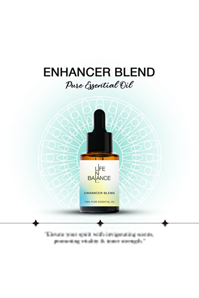 Lifenbalance Enhancer Blend – 30 ml-Aura Purifying Essential Oil – Natural Ar...