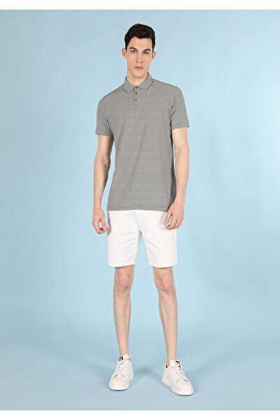 Colin's Regular Fit Polo Yaka Düz Erkek Yeşil Kısa Kol Tişört