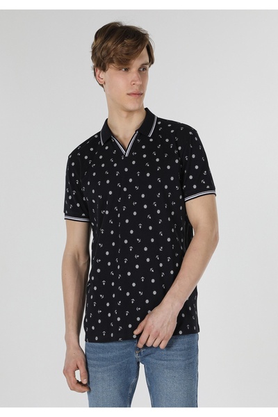 Colin's Tricou cu mânecă scurtă pentru bărbați, cu guler polo, croială normal...