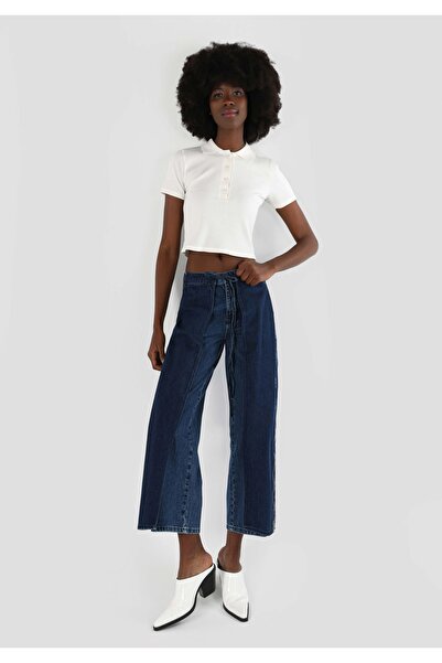 Colin's Дамска бяла тениска - ръкави