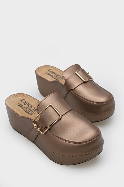 Capone Outfitters Papuci de mama cu toc pană, anatomici, moi, confortabili