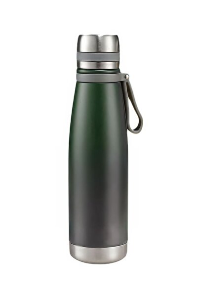 Weather Forecast 304 L Çelik Koyu Yeşil 850 ml Sıcak Soğuk Vacuum Bottle Mata...