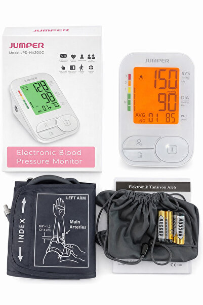 Genel Markalar Dijital Tansiyon Aleti, Üst Koldan Tansiyon Ölçer Nabız Ölçer ...