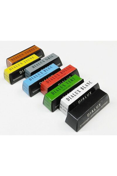 Dialux Set paste polish - Set 8 buc paste polish si lustru metale
