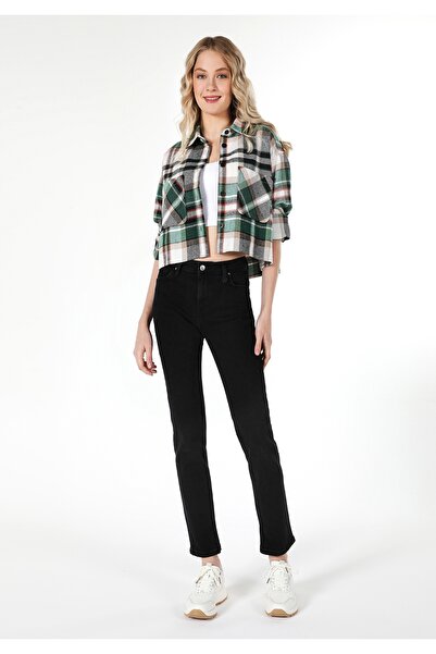 Colin's Γυναικείο πράσινο μακρυμάνικο πουκάμισο με κανονική εφαρμογή